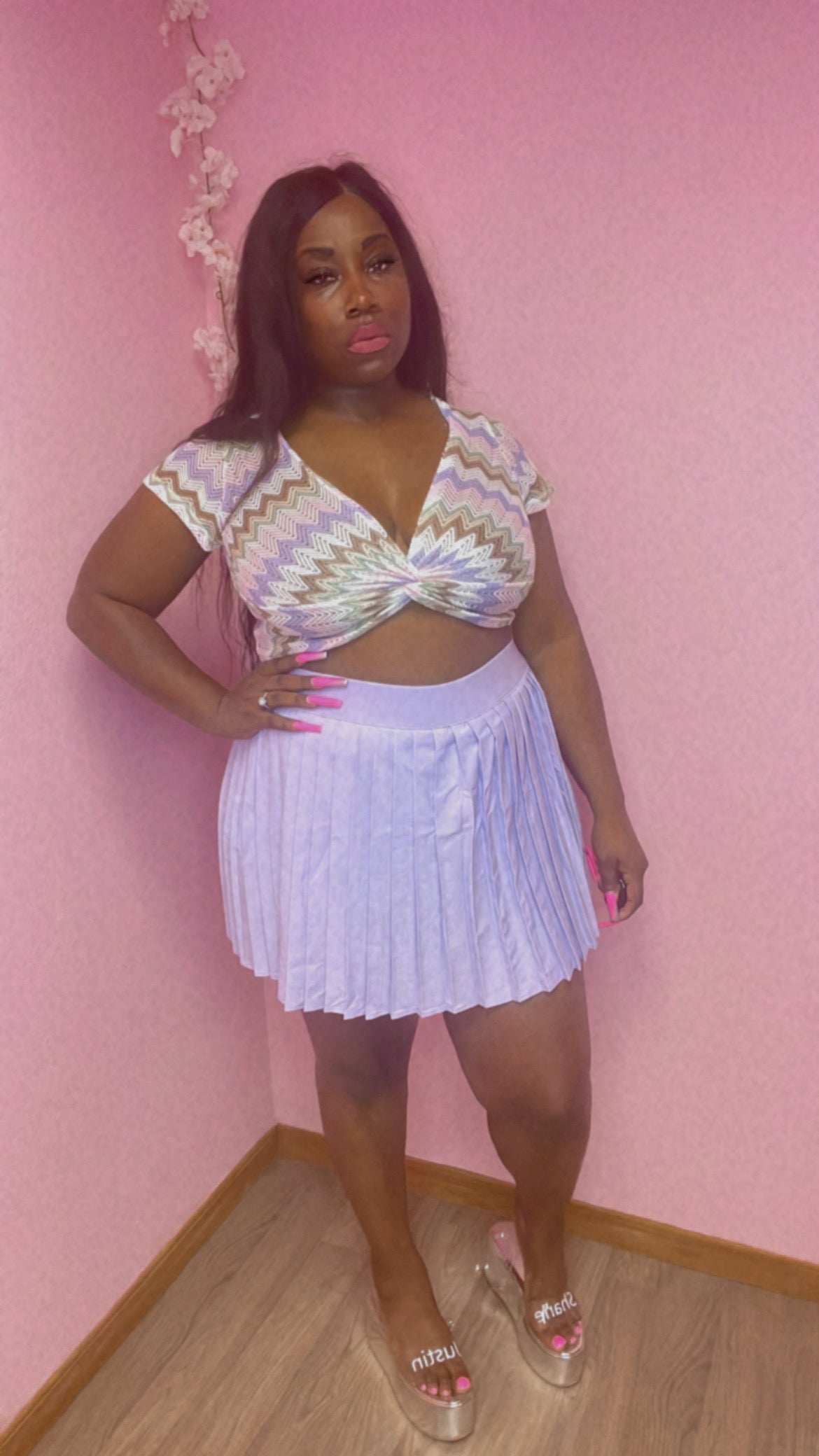 Lily Pleated Skort