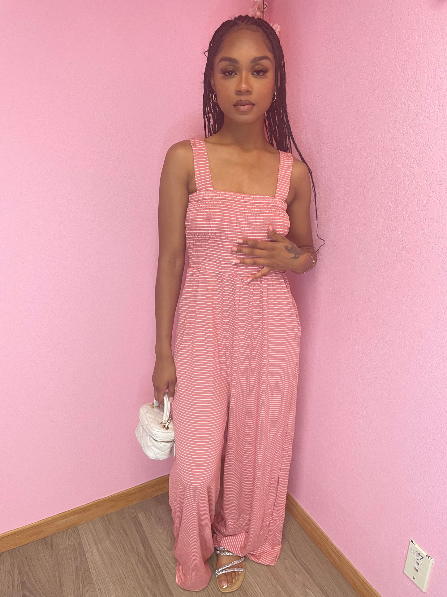 Kimmie Jumpsuit Pink