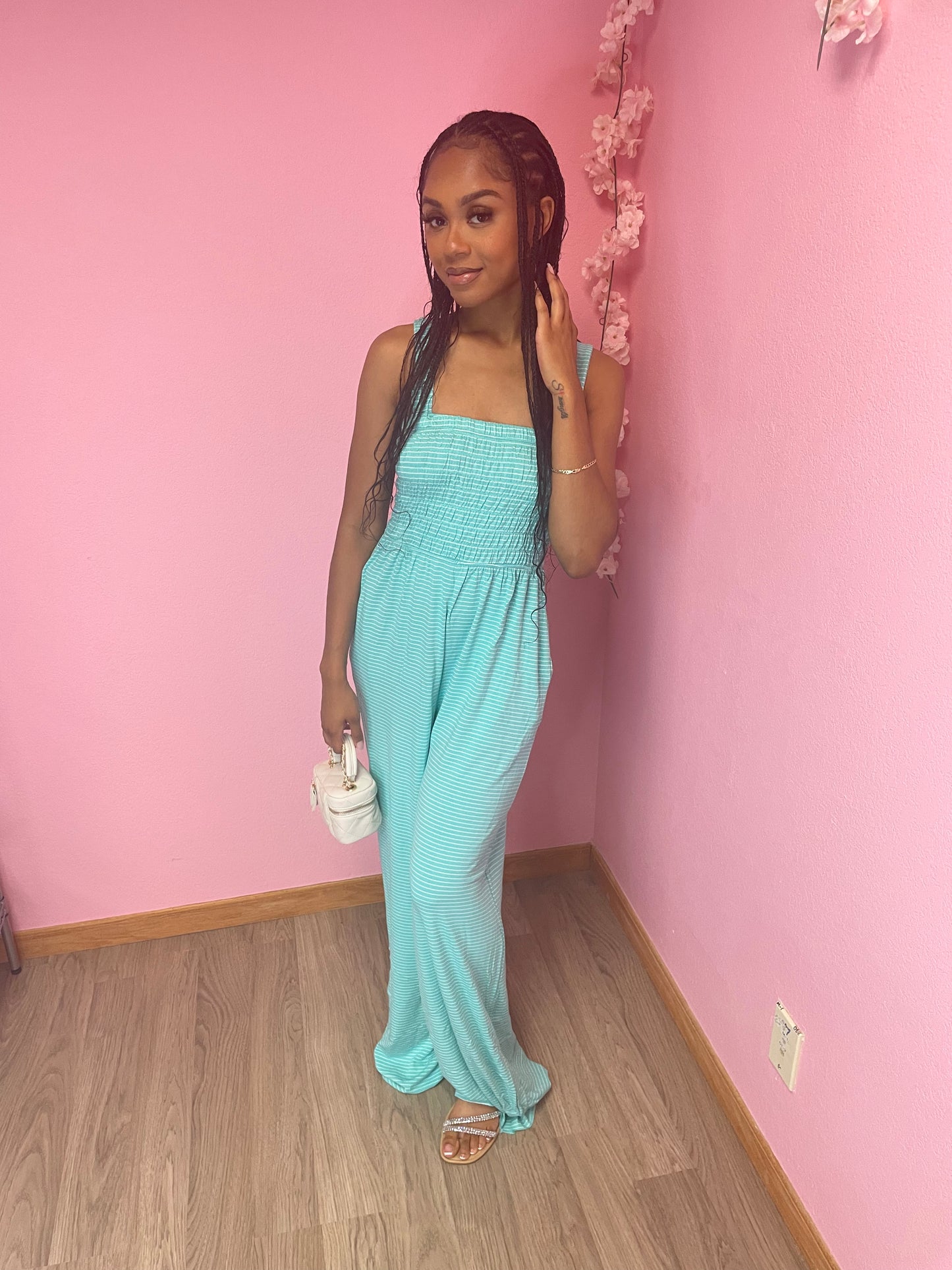 Kimmie Jumpsuit Mint