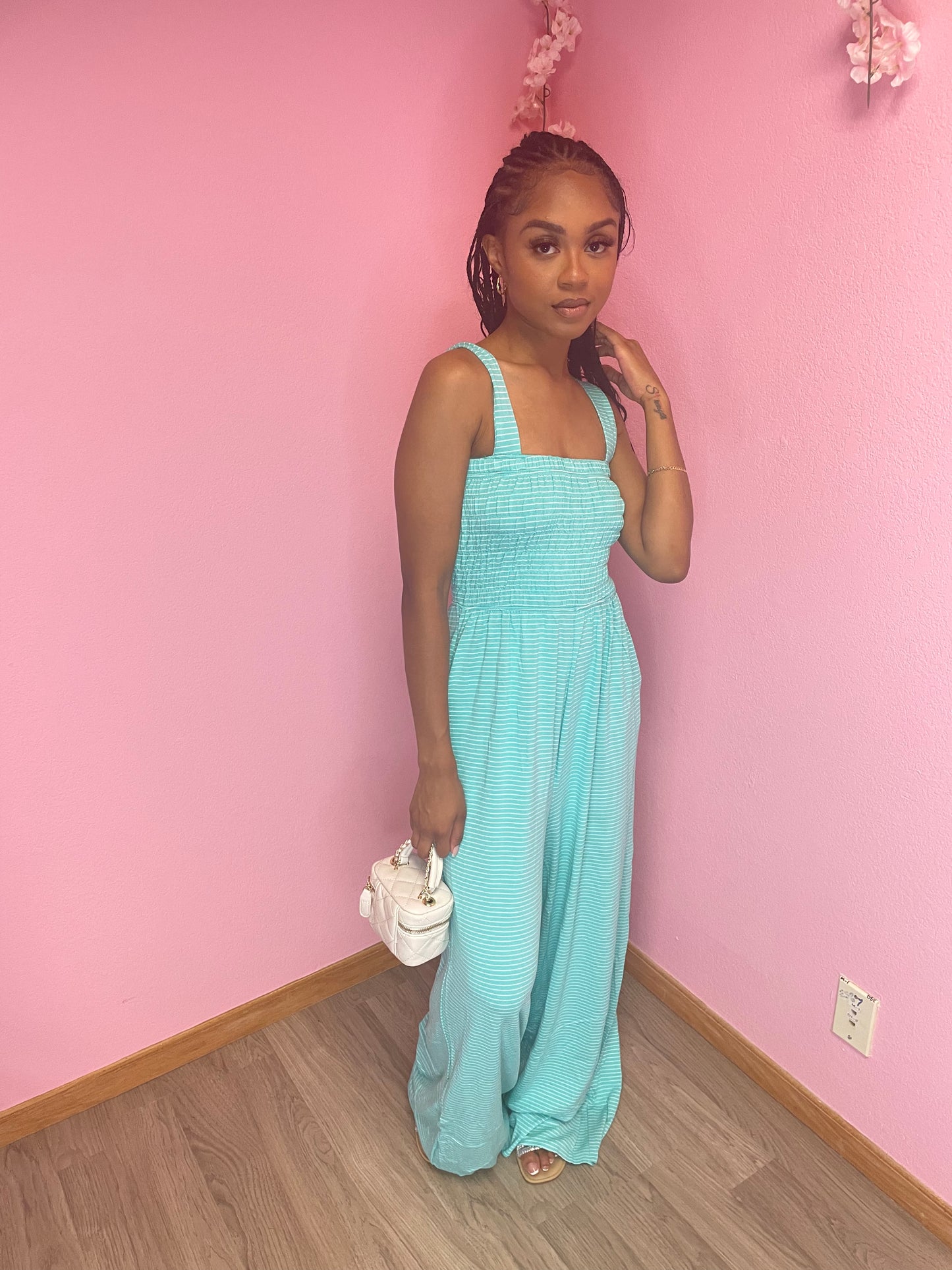 Kimmie Jumpsuit Mint