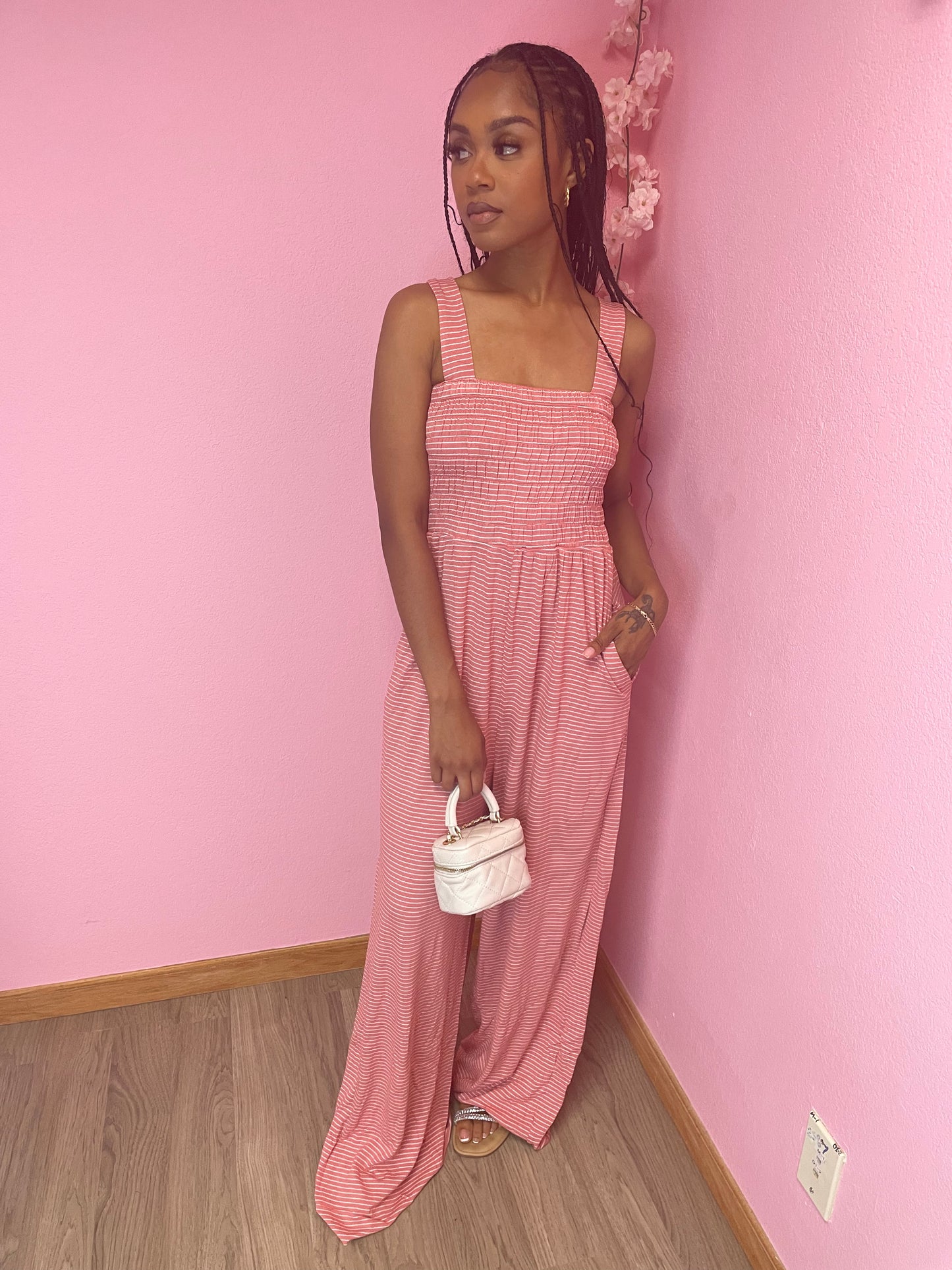 Kimmie Jumpsuit Pink