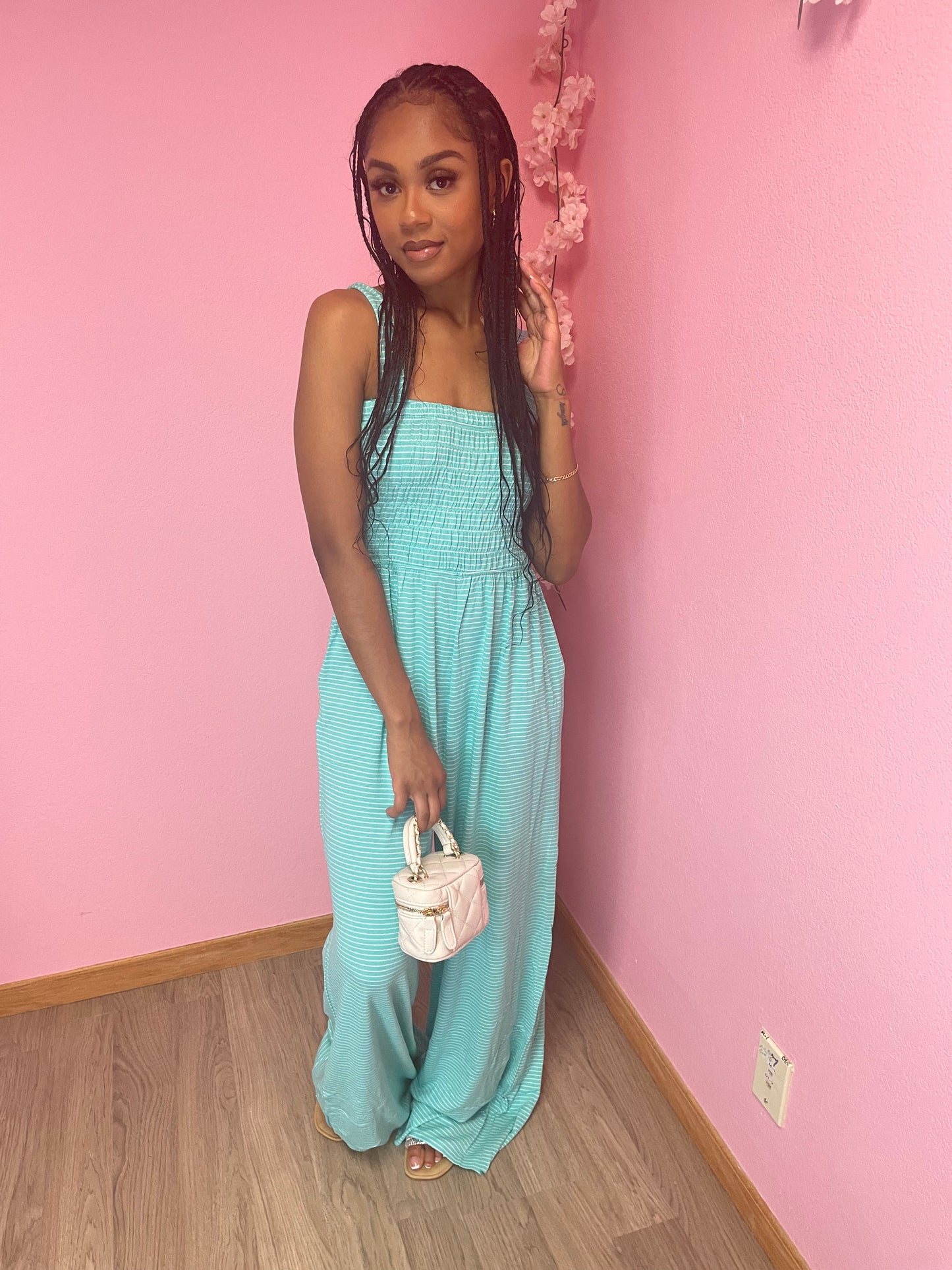 Kimmie Jumpsuit Mint