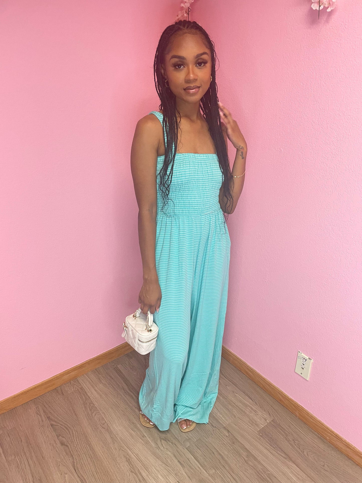 Kimmie Jumpsuit Mint