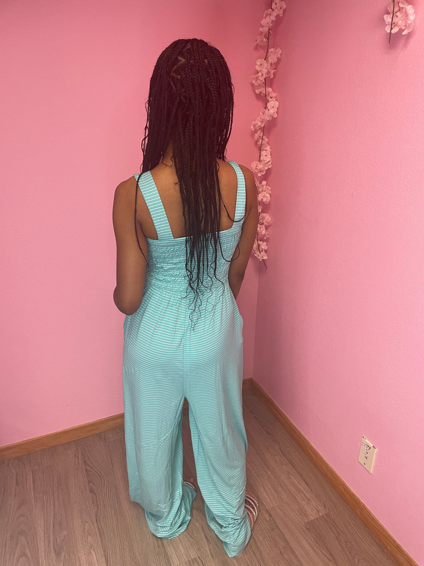 Kimmie Jumpsuit Mint