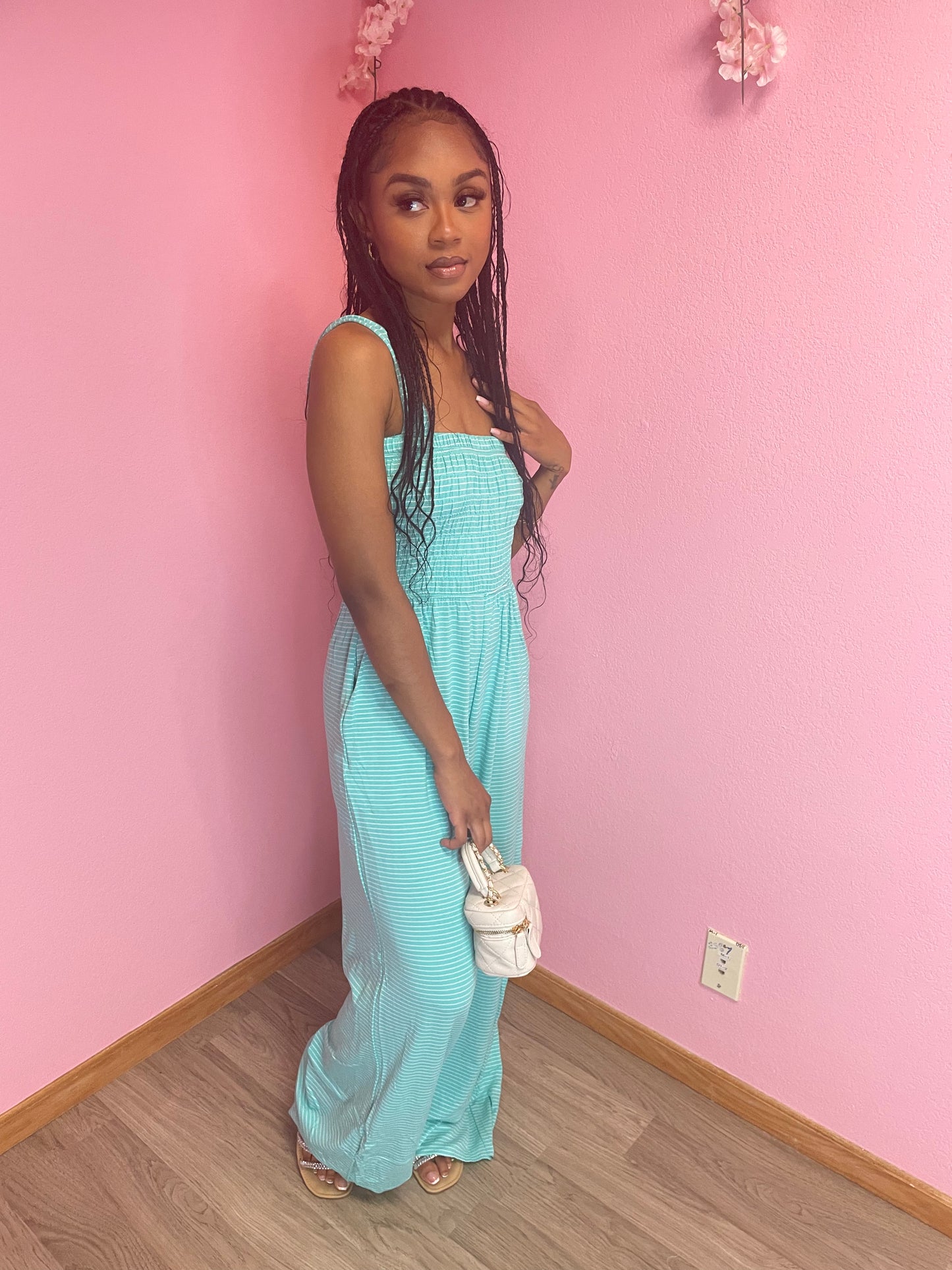 Kimmie Jumpsuit Mint