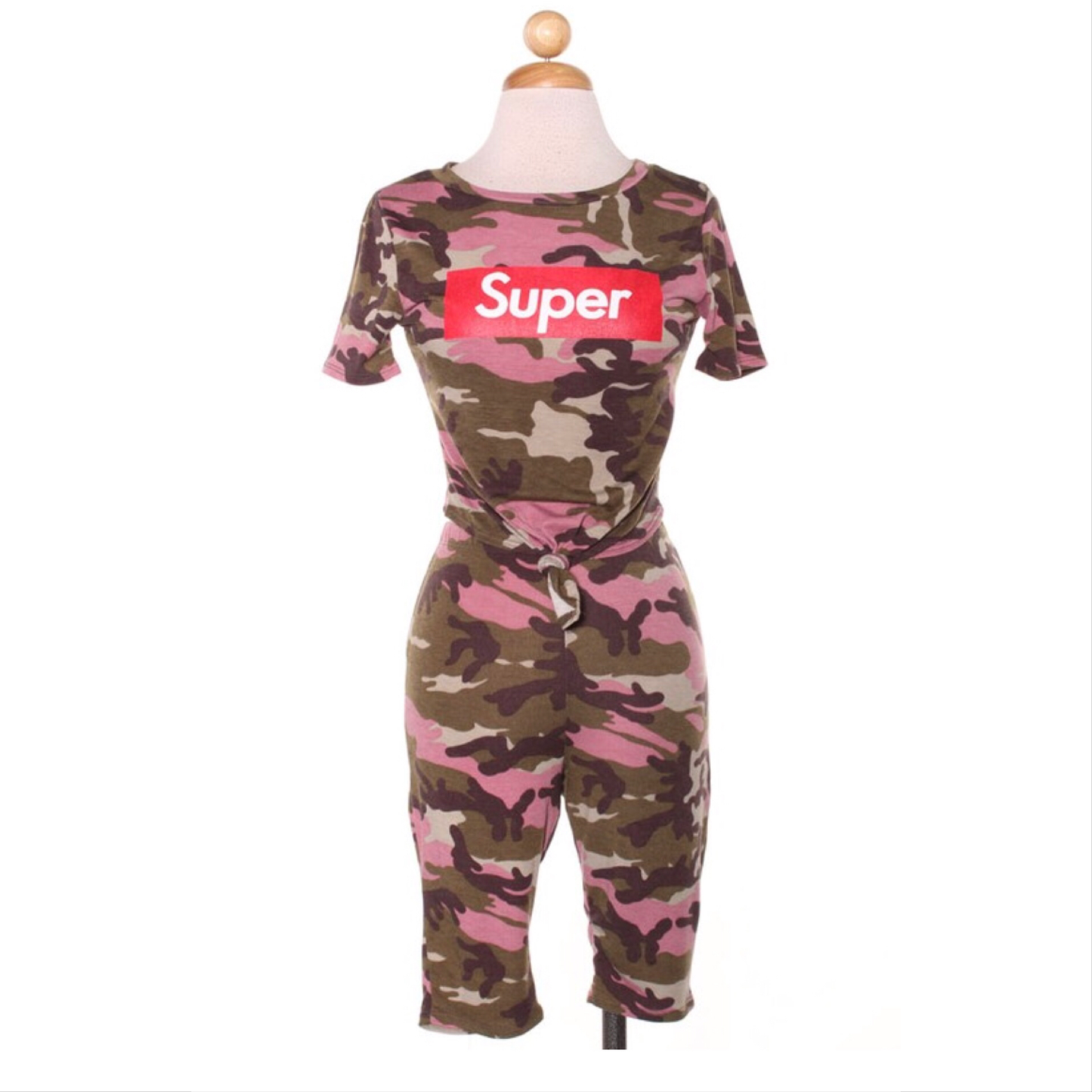 💞Super Pink Camo Shorts Set💞