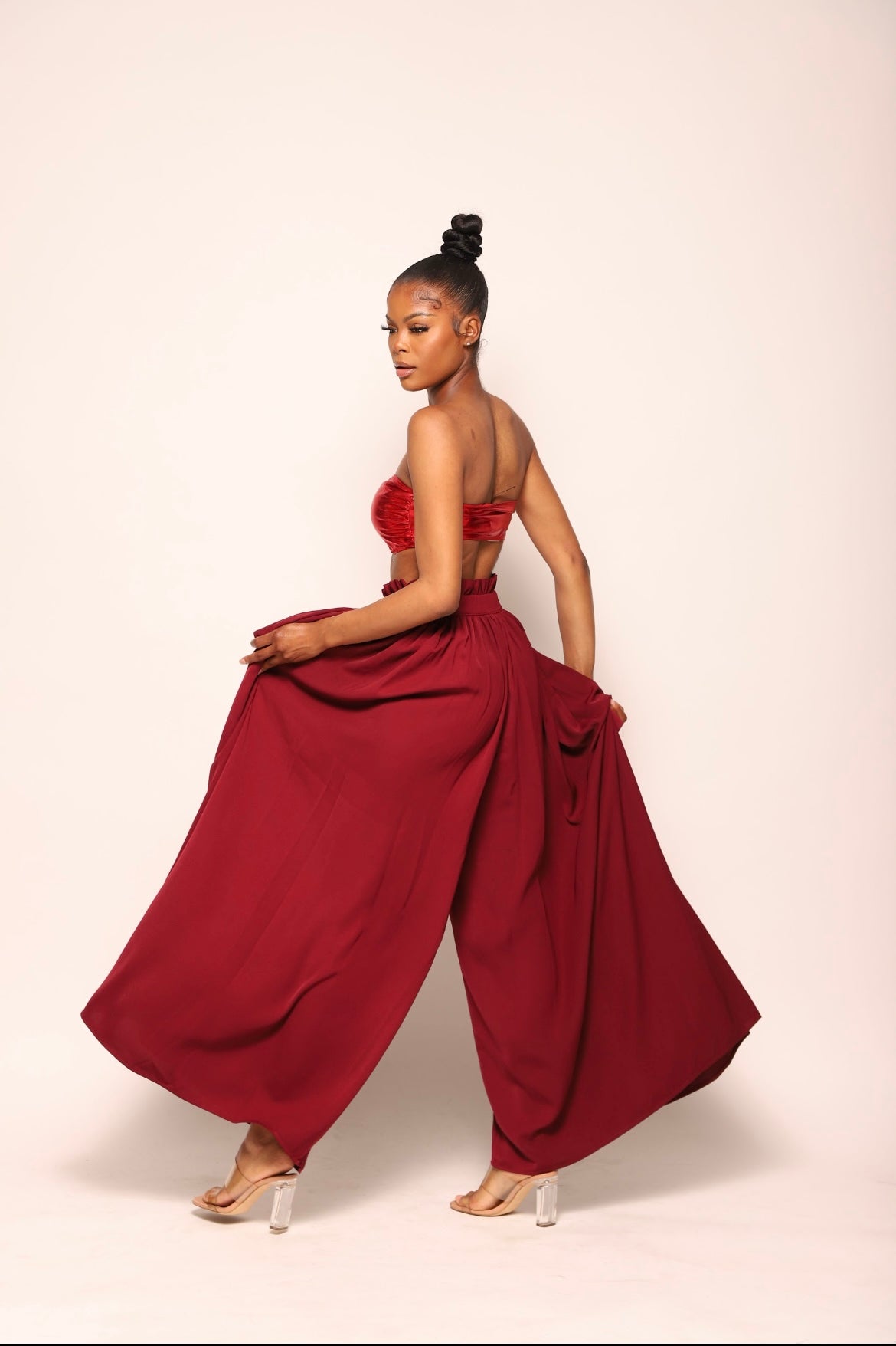 😍 The Perfect Palazzo Pants Burgundy😍