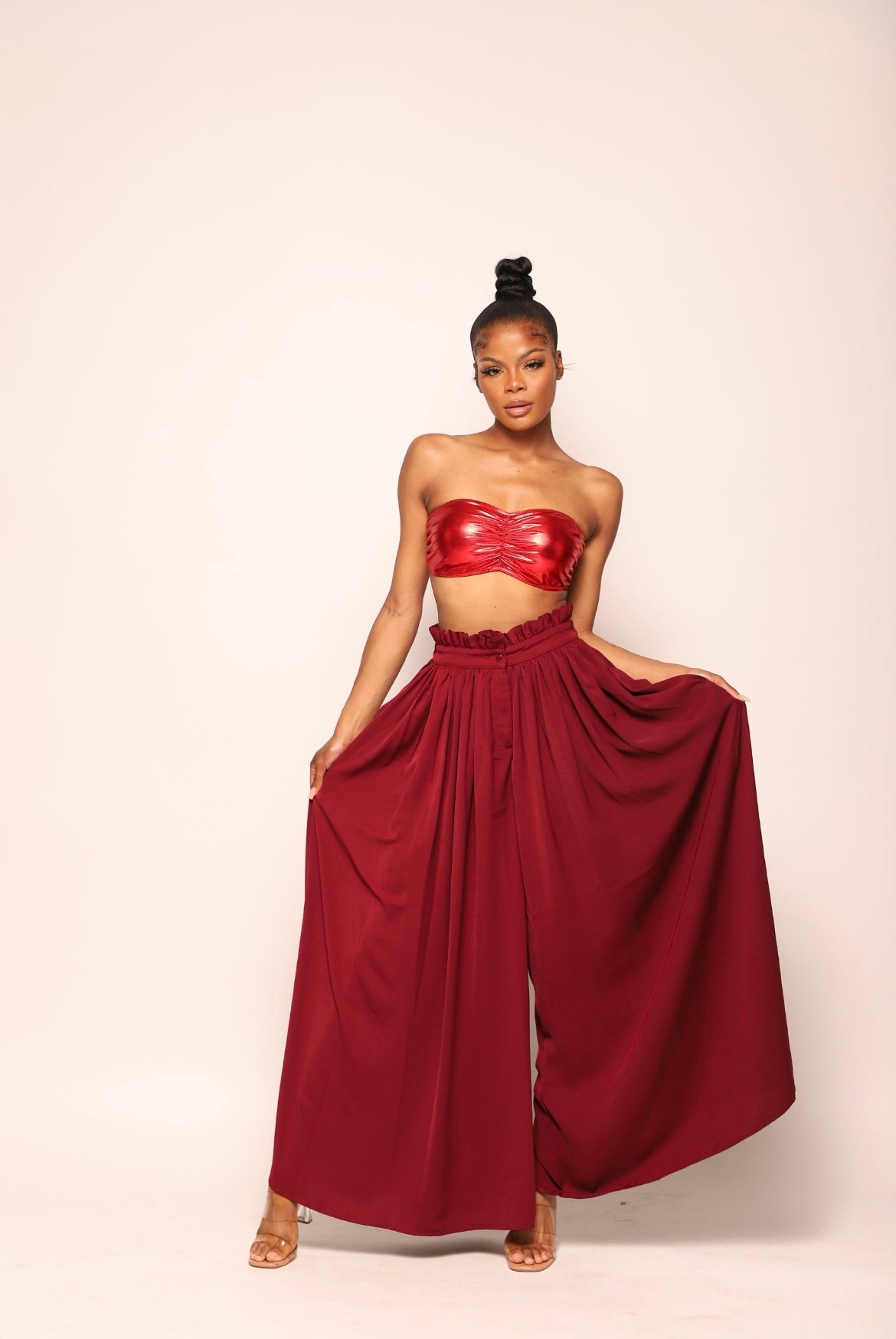 😍 The Perfect Palazzo Pants Burgundy😍